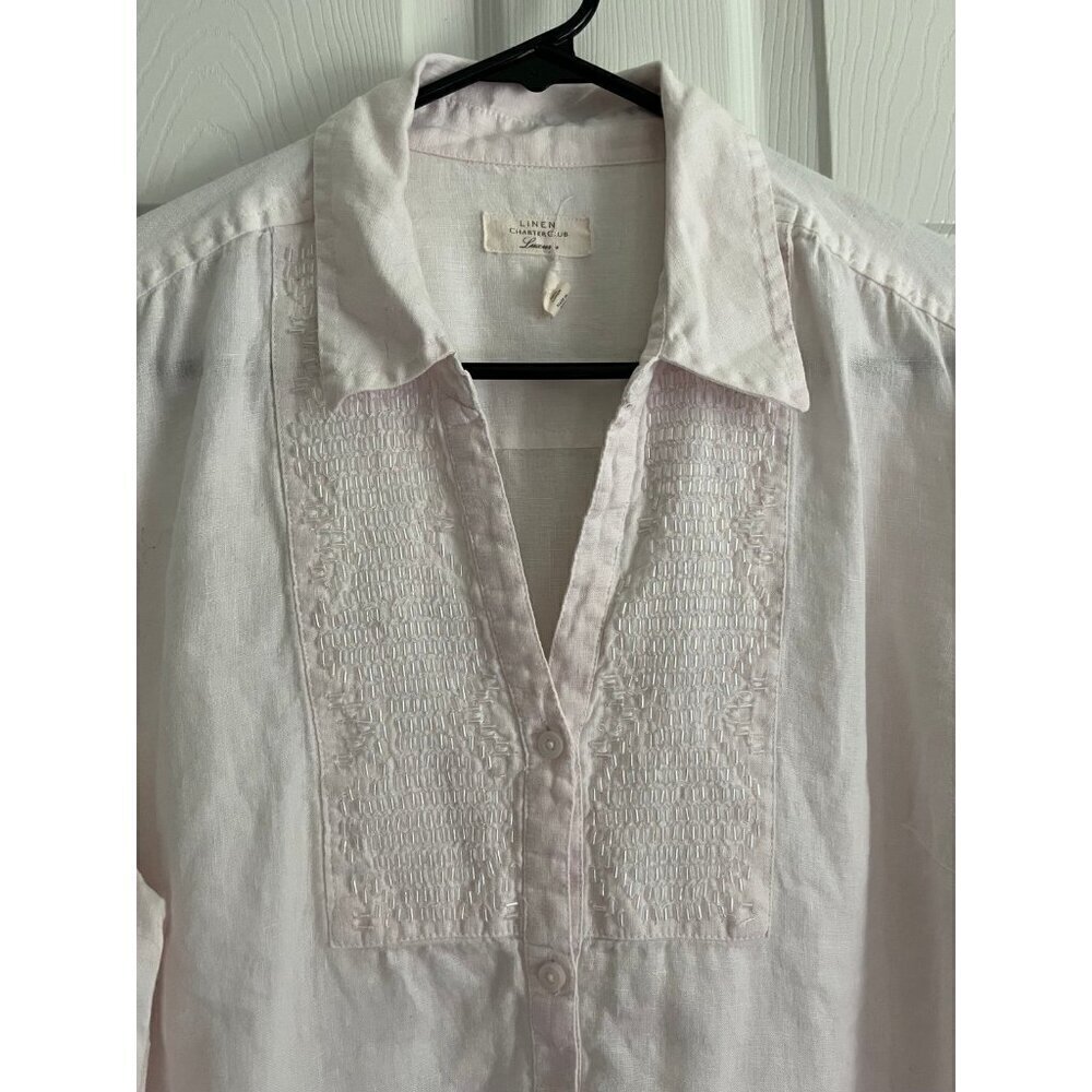 Linen Blouse - Picture 3 of 3